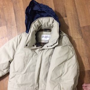 Extra Pic of men’s parka hood. Nylon.
